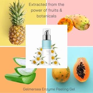 Exfoliator for sensitive skin Gelmersea Ceuticals with fruit enzymes.